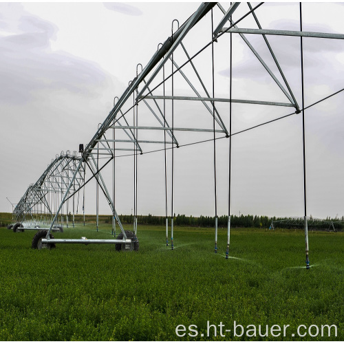 Irrigación de pivote central de tierras de cultivo Maquinaria agrícola Irrigador móvil / Sistema automático de riego de plantas